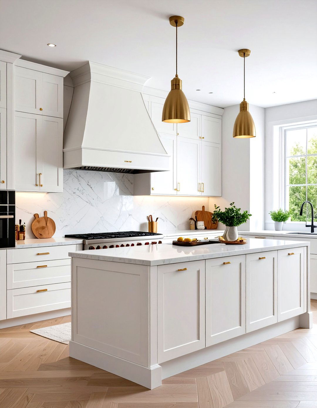 The Statement Range Hood Kitchen - 30 kitchen remodel ideas 2023