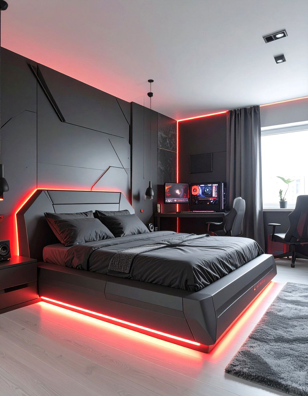 30 Gaming Bedroom Ideas for the Ultimate Setup - We Love Home Blog