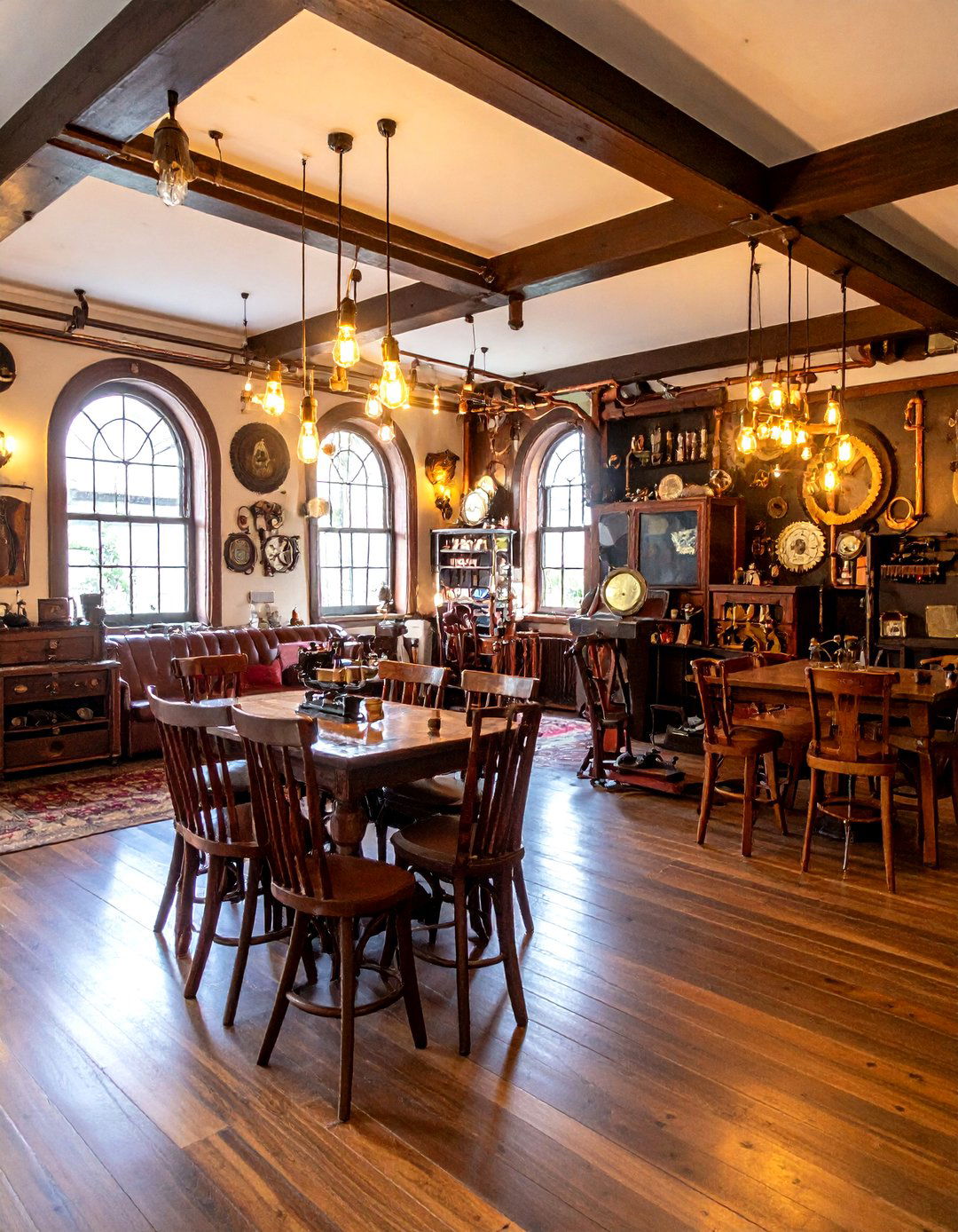 The Steampunk Game Room - 30 family game room ideas