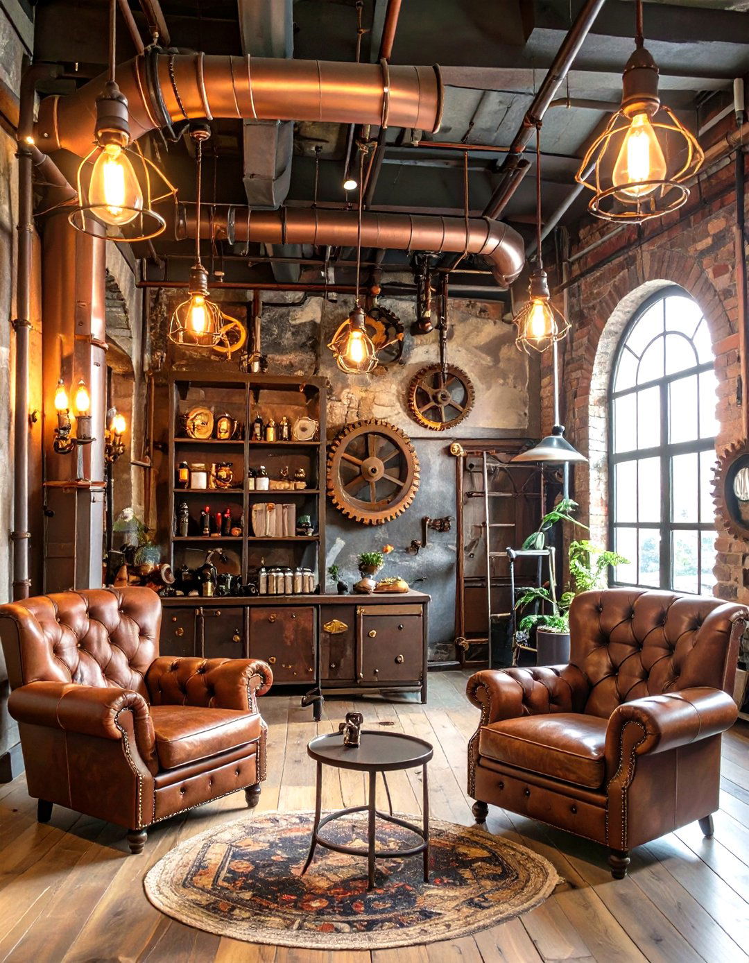 The Steampunk Gothic Workshop - 30 gothic interior design ideas