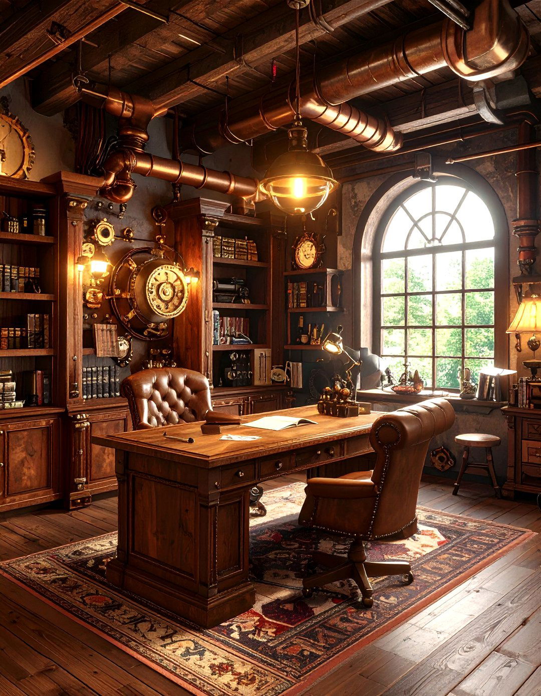 The Steampunk Inspired Dwelling - 30 3d house design free ideas