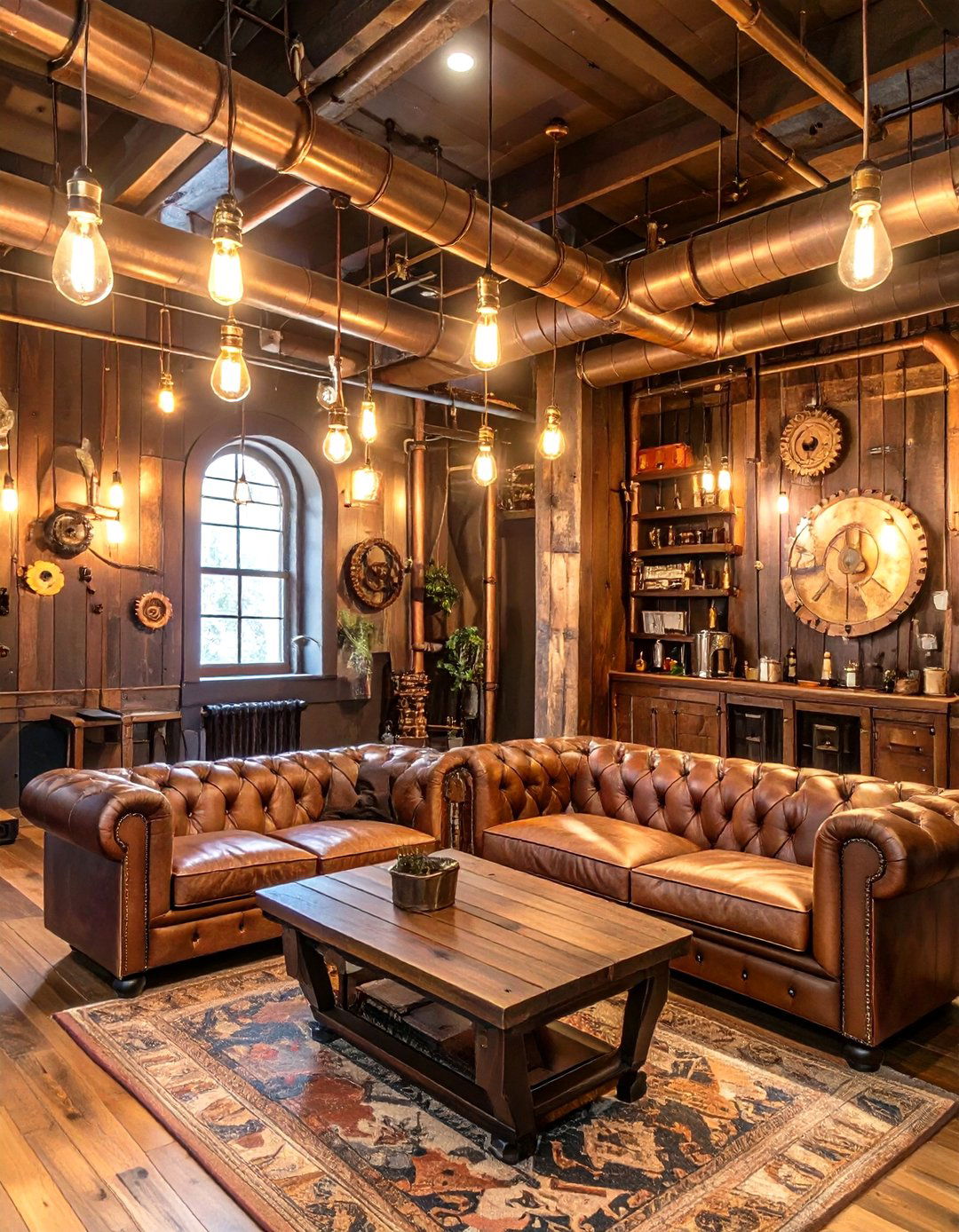 The Steampunk Inspired Game Room - 30 interior design websites free ideas