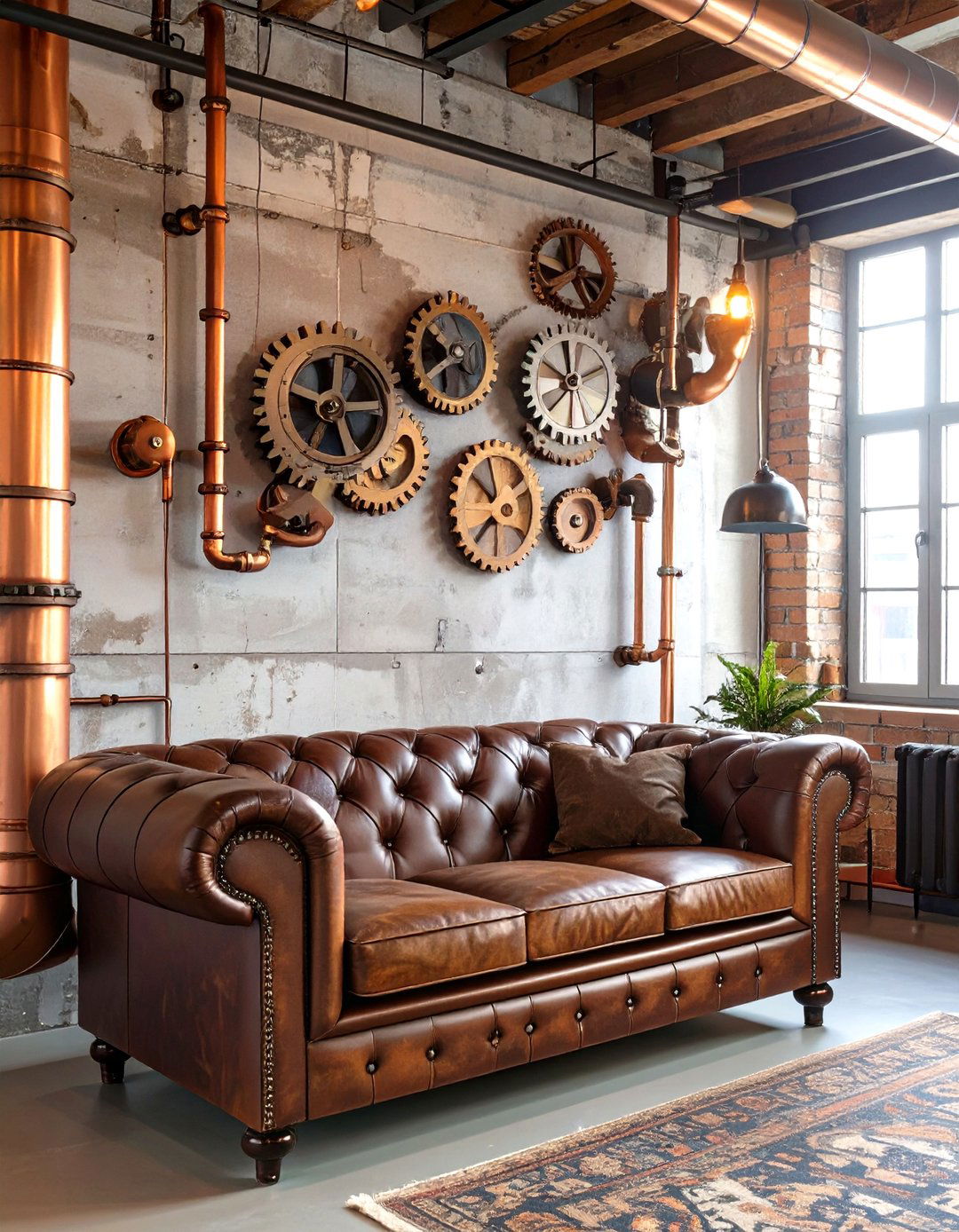 Picture of 30 AI Industrial Loft Design Ideas for Urban Living - We Love Home Blog