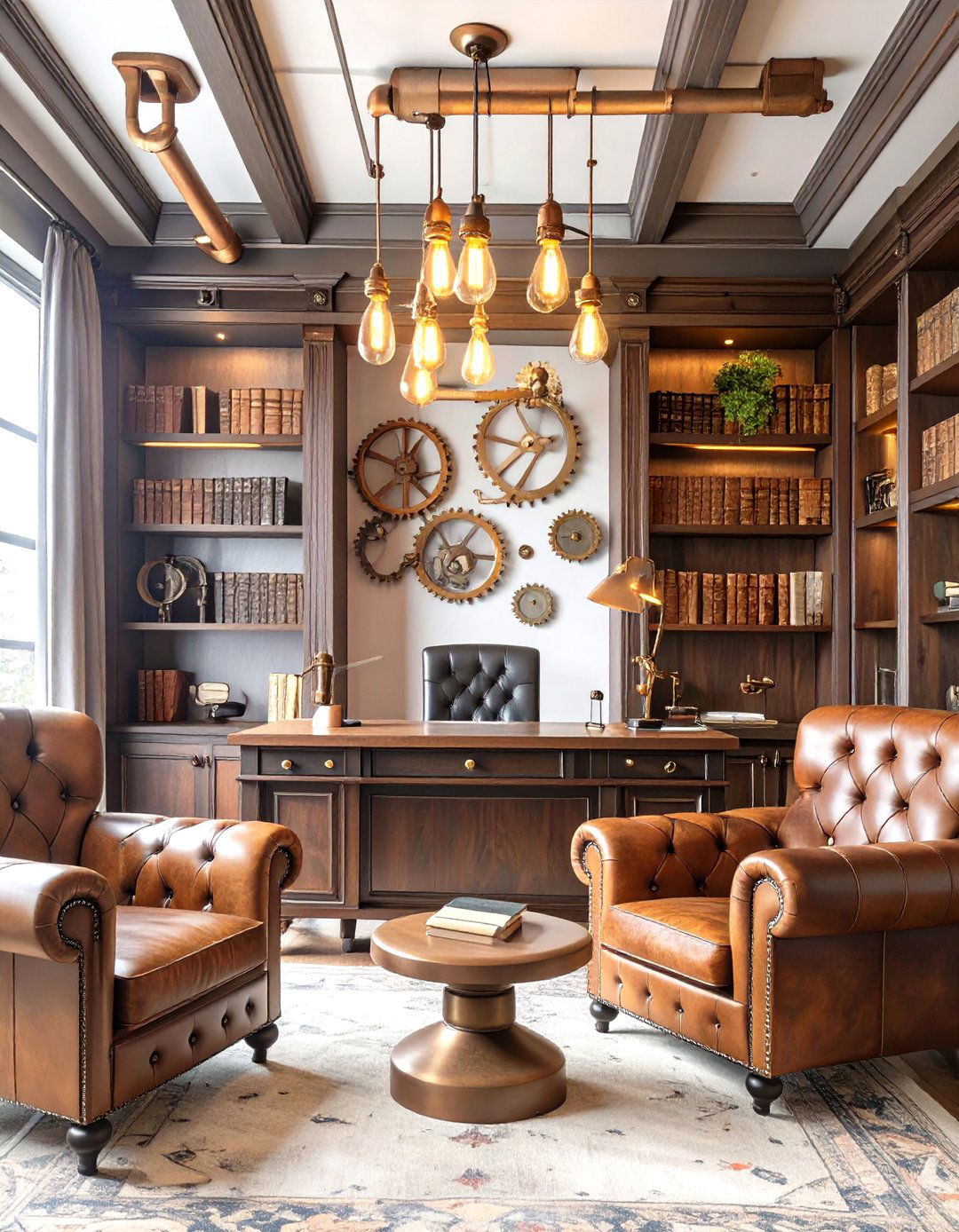 The Steampunk Study - 30 home design games ideas