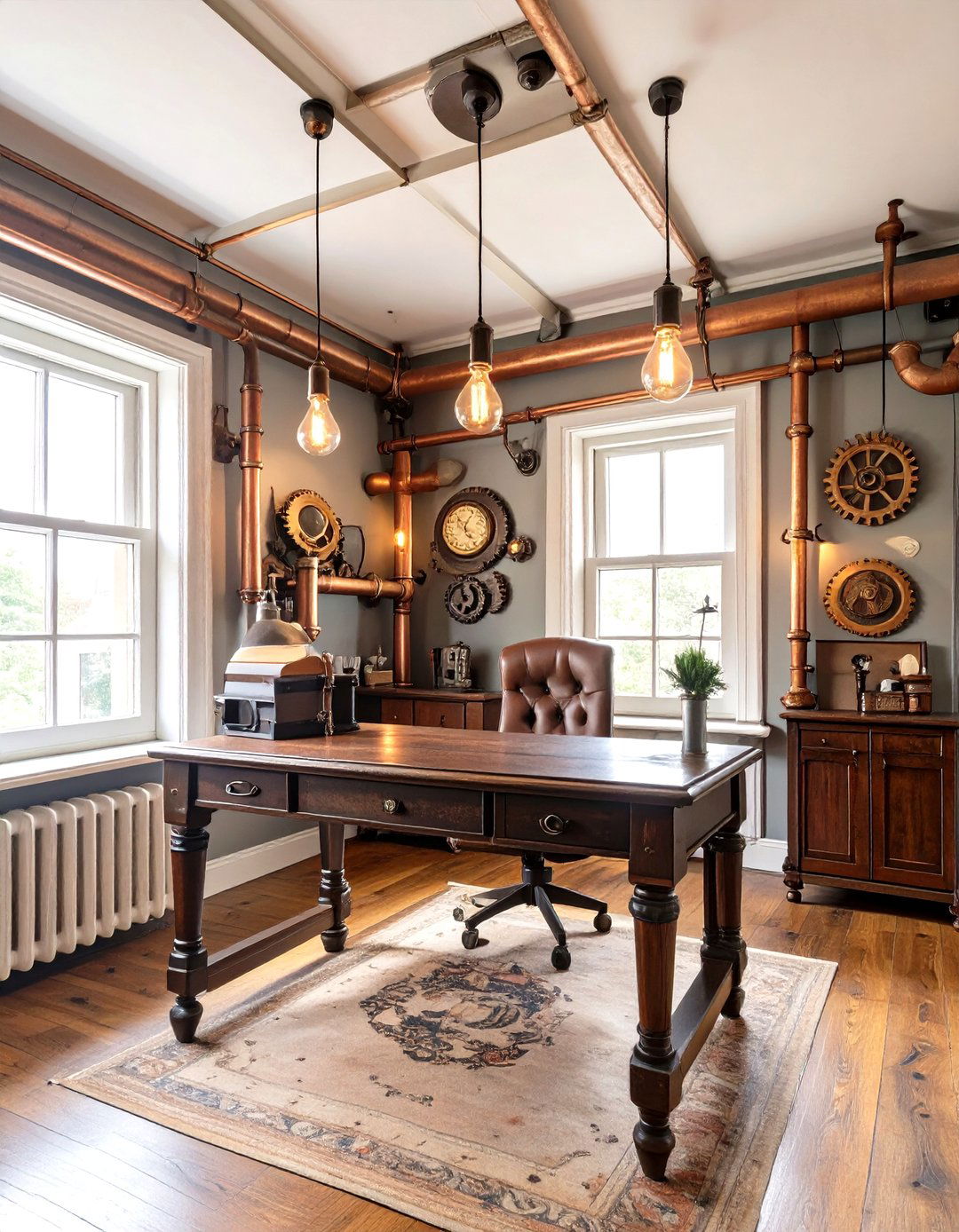 The Steampunk Victorian Fusion - 30 free house design ideas
