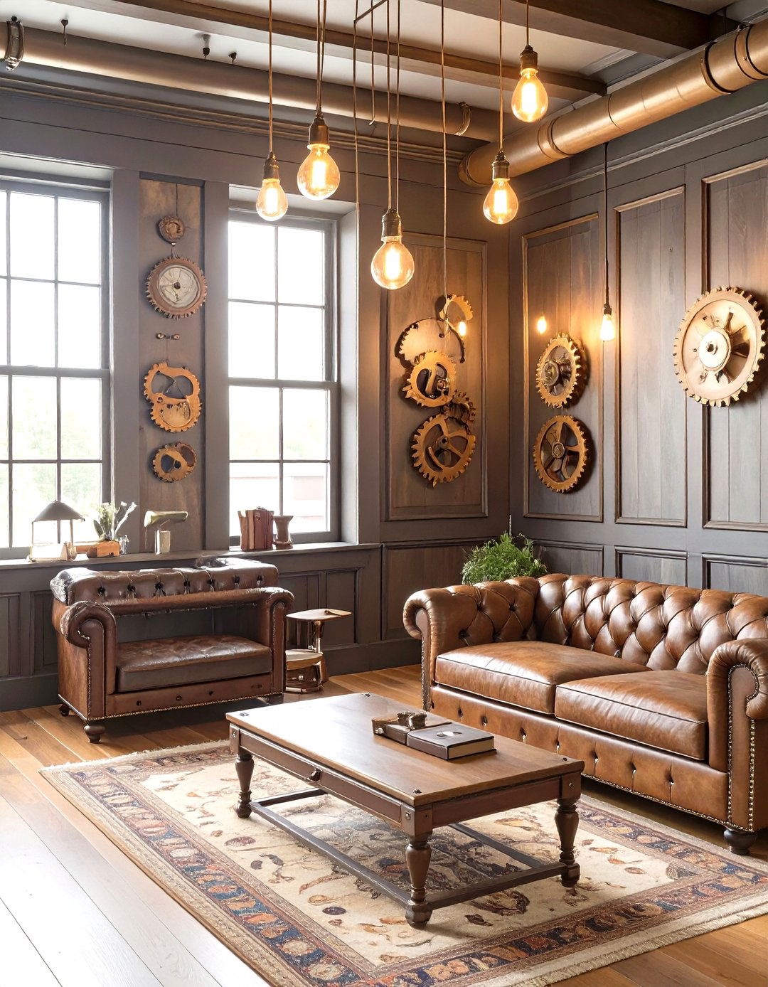 The Steampunk Victorian Fusion - 30 fiverr interior design ideas
