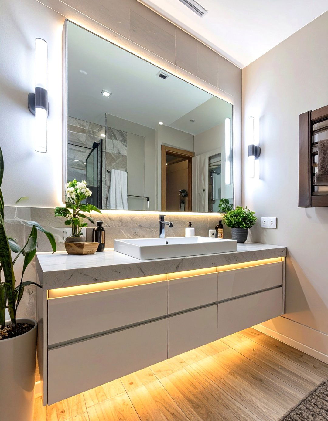 The Strategic Lighting Plan Small Bathroom - 30 budget small bathroom ideas