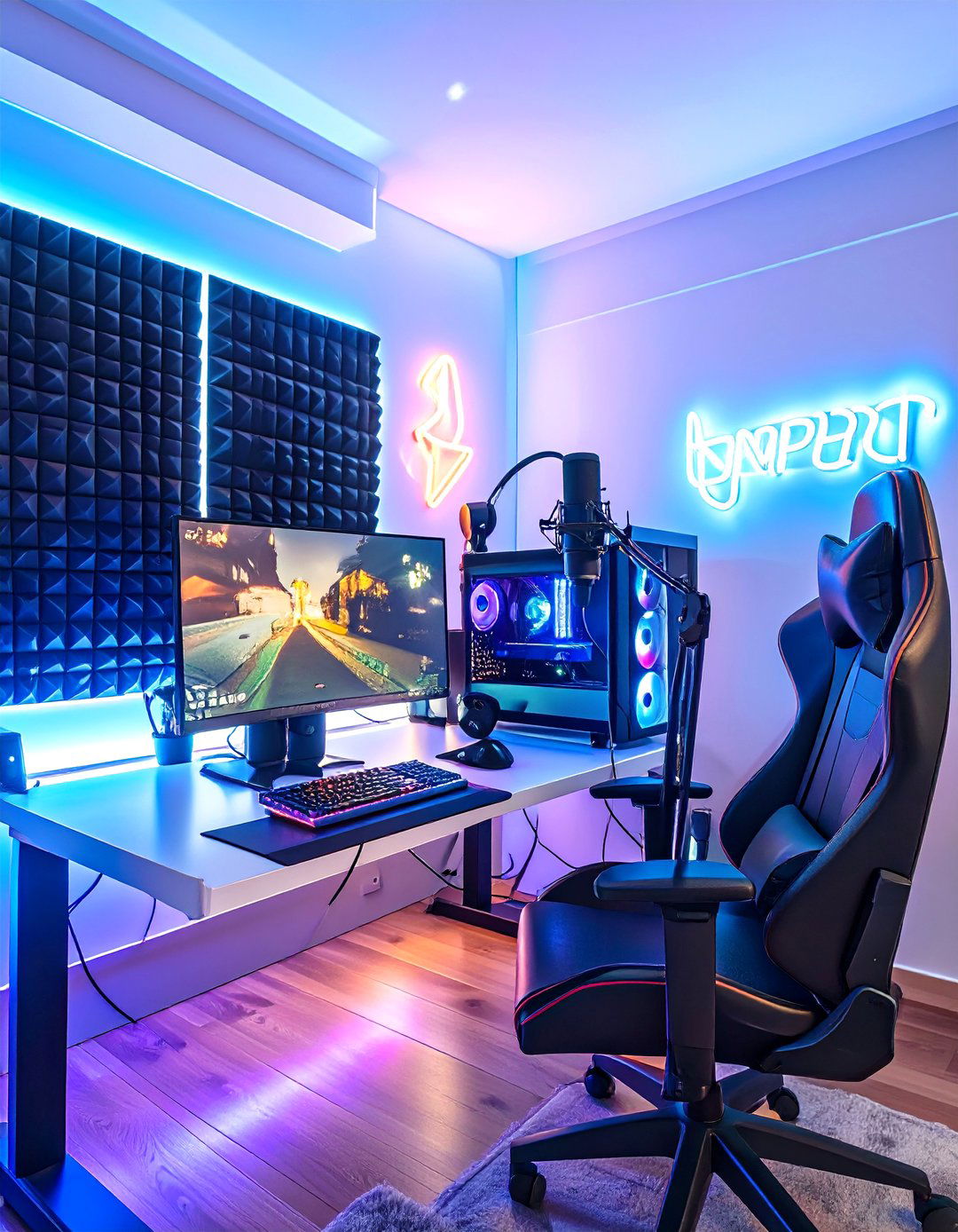 The Streamers Broadcast Studio - 30 game room design ideas