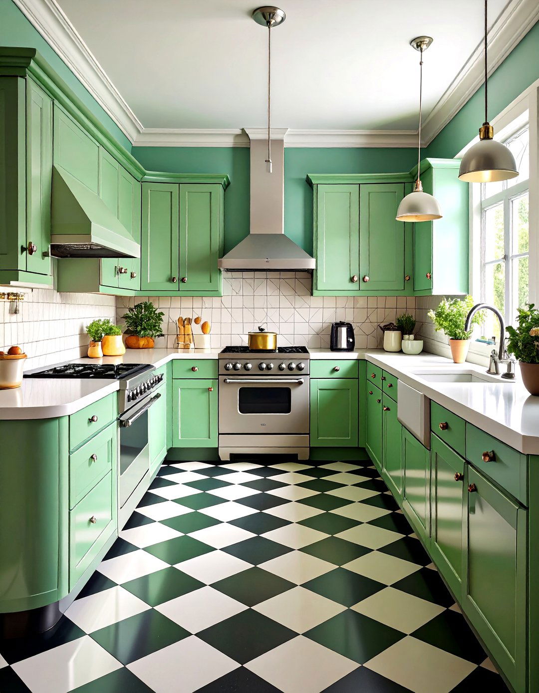 The Streamline Moderne Kitchen - 30 1930s interior design ideas