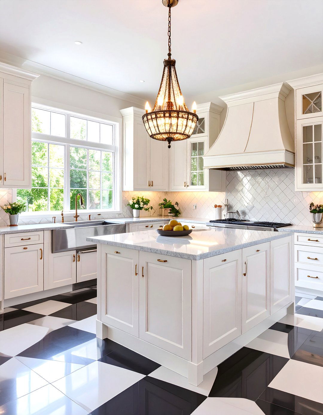 The Streamlined Chrome Kitchen - 30 1920's art deco interior design ideas