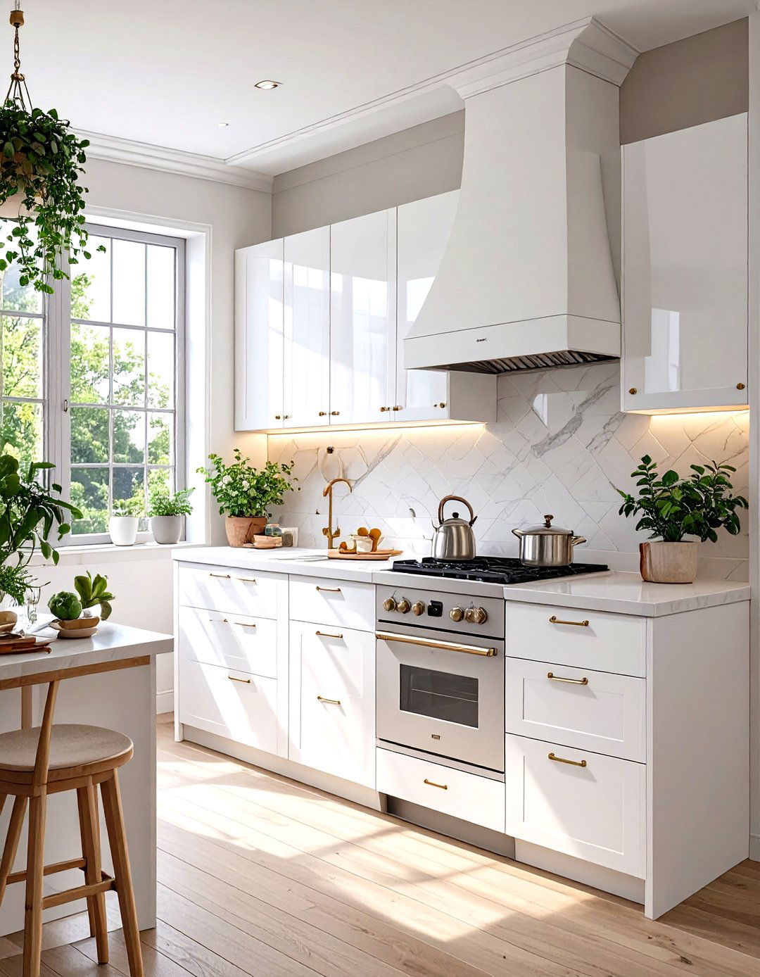 The Streamlined Handleless Kitchen - 30 modern kitchen decor ideas