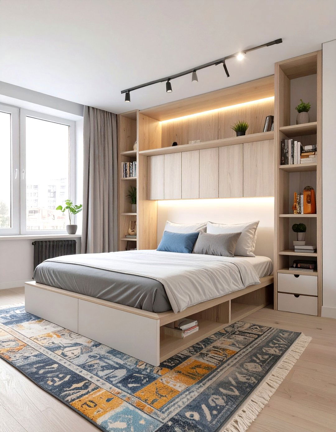 The Studio Apartment Bedroom - 30 cool bedroom ideas