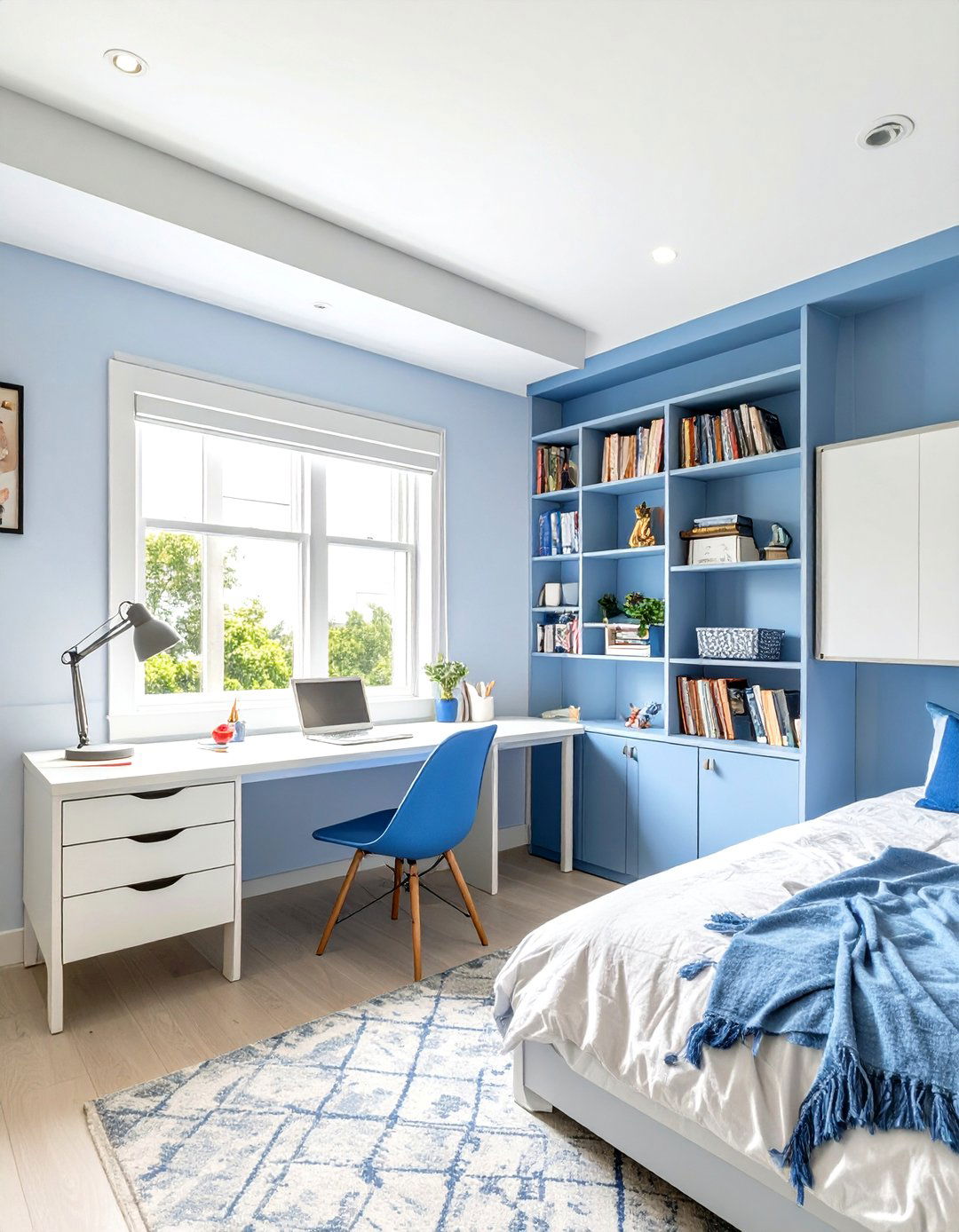 The Study Focused Academic Bedroom - 30 bedroom ideas for teen girls