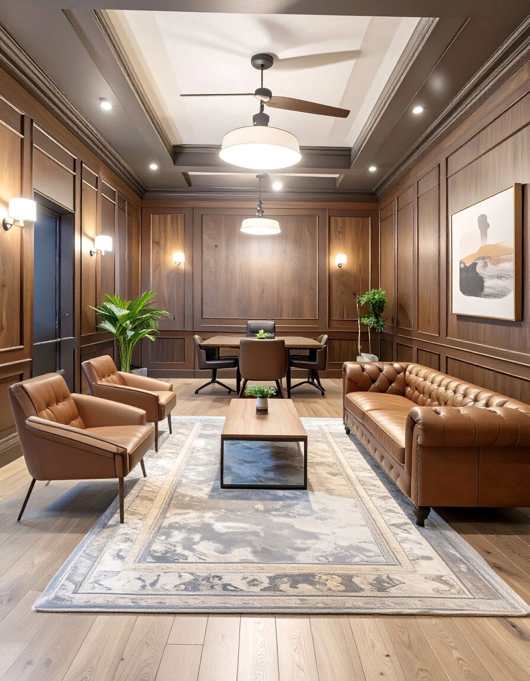 The Subterranean Speakeasy Office - 30 commercial office interior design ideas