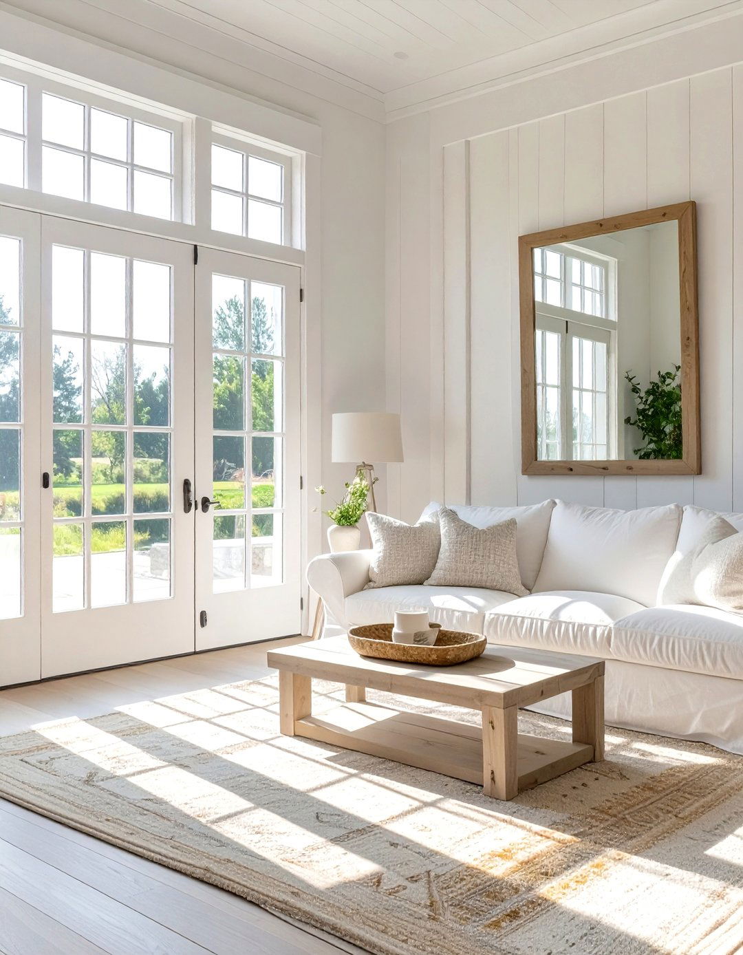 The Sun Drenched Farmhouse Living Room - 30 modern farmhouse living room ideas