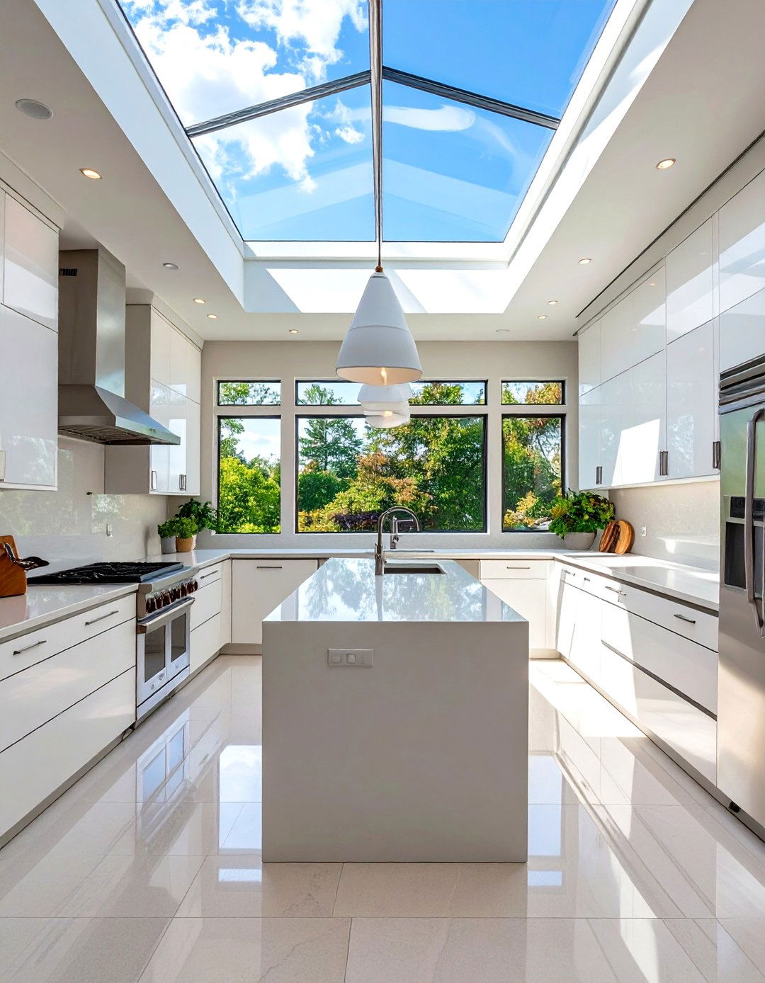 The Sun Drenched Kitchen Atrium - 30 interior design with natural light ideas