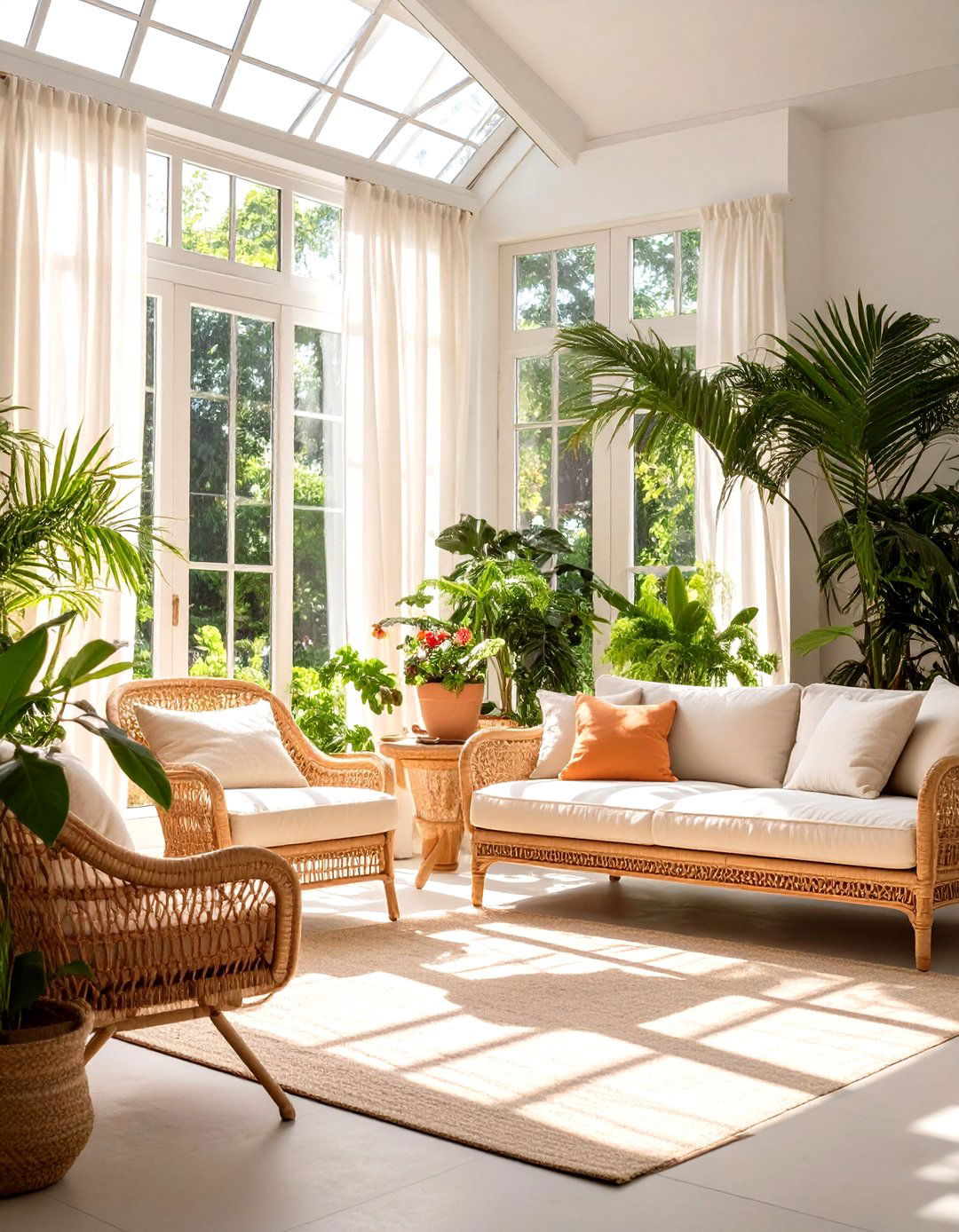 The Sun Drenched Orangerie Living Space - 30 modern french interior design ideas