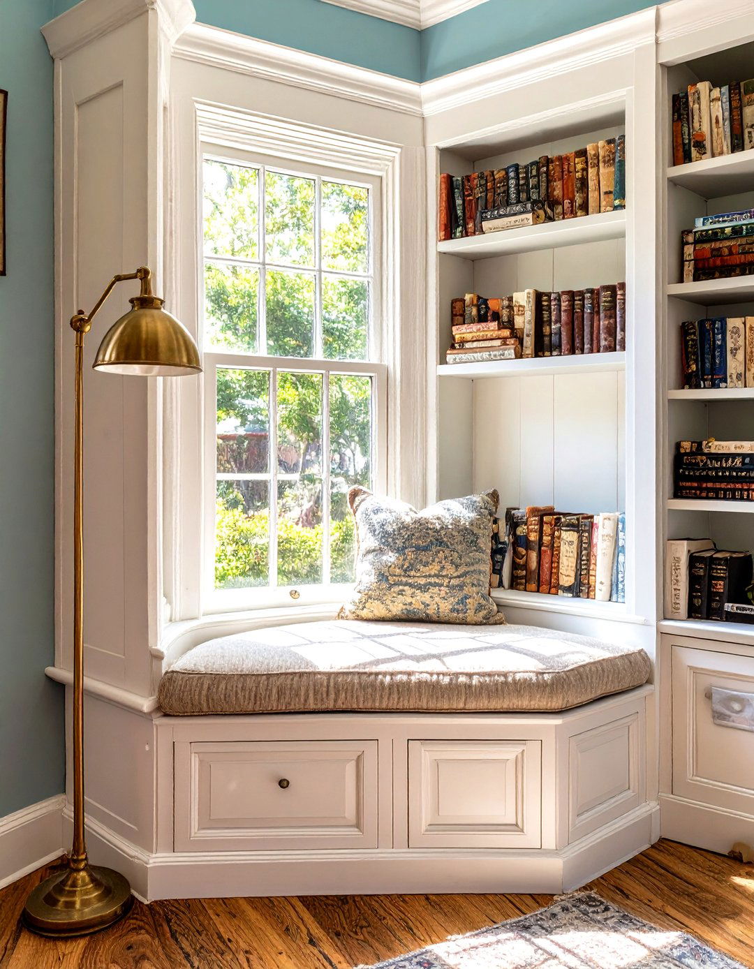 The Sun Drenched Reading Nook - 30 cape cod interior design ideas