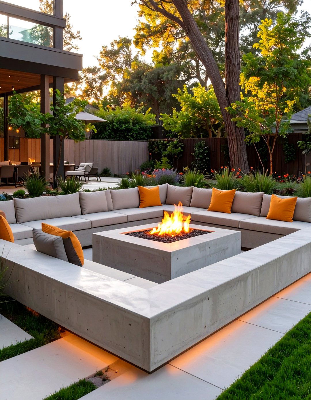 The Sunken Conversation Pit Patio - 30 deck and patio ideas