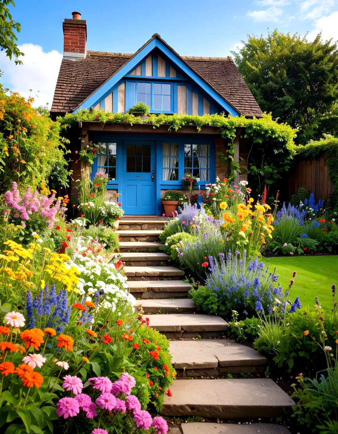 The Sunken Garden Room - 30 english garden ideas