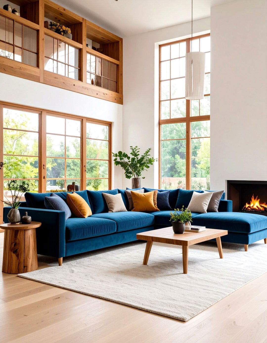 The Sunken Living Room Revival - 30 interior design trends 2025 living room