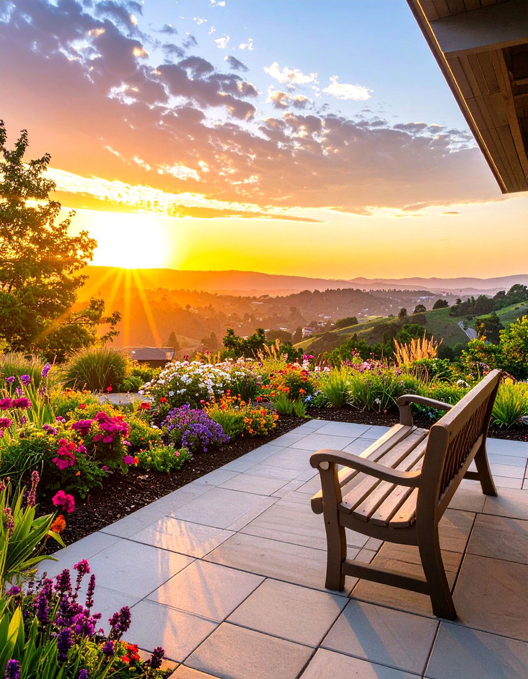 The Sunrise Viewing Memorial Garden - 30 memorial garden ideas