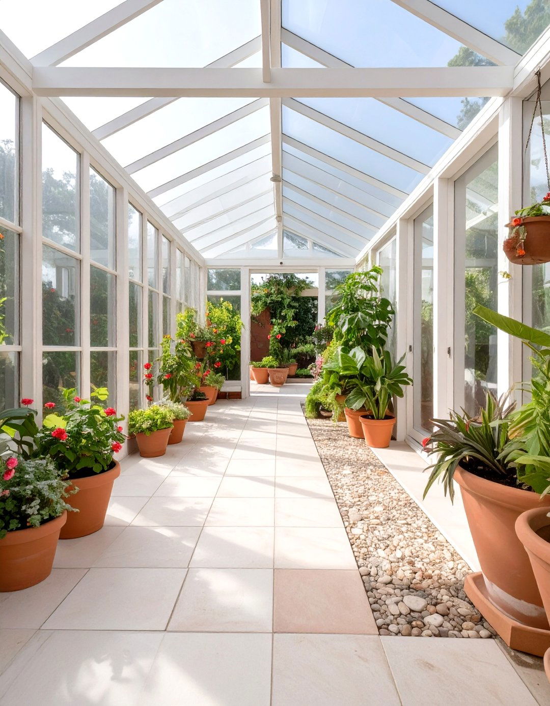 The Sunroom Greenhouse Connector - 30 enclosed breezeway ideas from garage to house