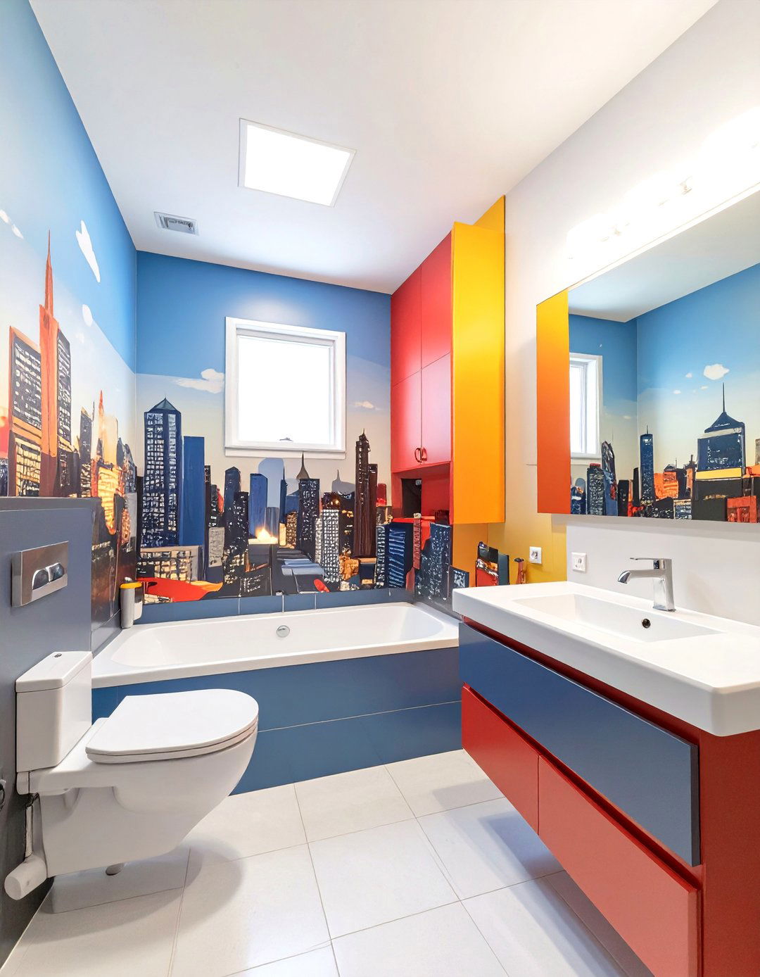 The Superhero Headquarters Bathroom - 30 boys bathroom ideas