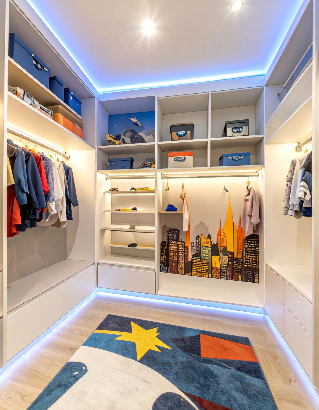 The Superhero Headquarters Kids Closet - 30 kids closet ideas