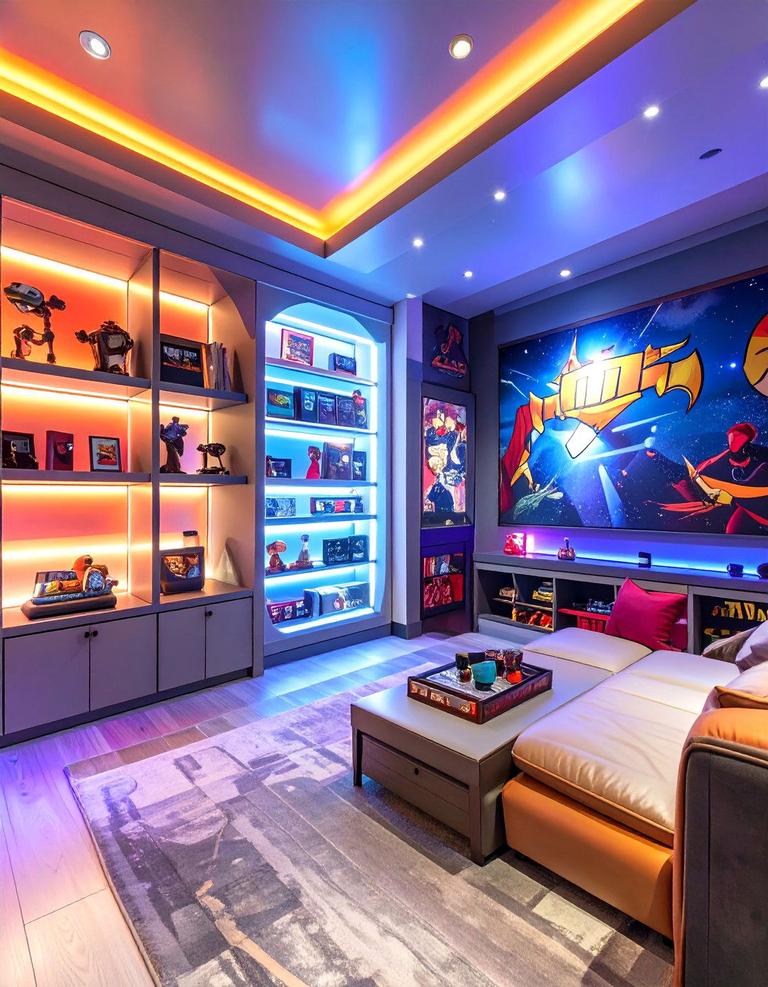 The Superhero Lair Man Cave - 30 cool man cave ideas