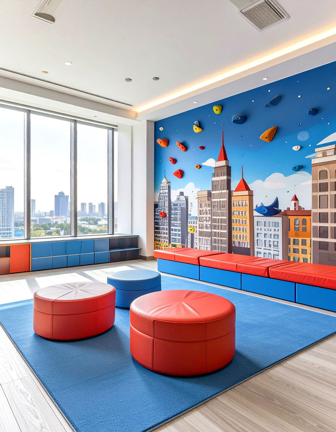 The Superhero Training Game Room - 30 kids game room ideas