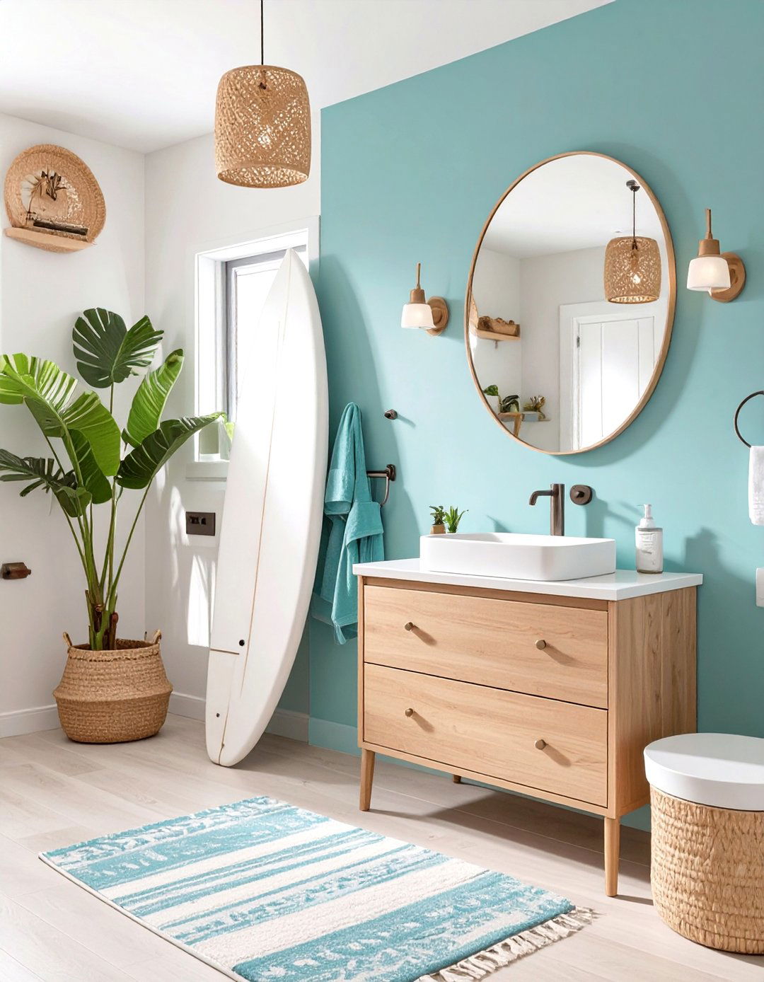 The Surfers Paradise Bathroom - 30 boys bathroom ideas