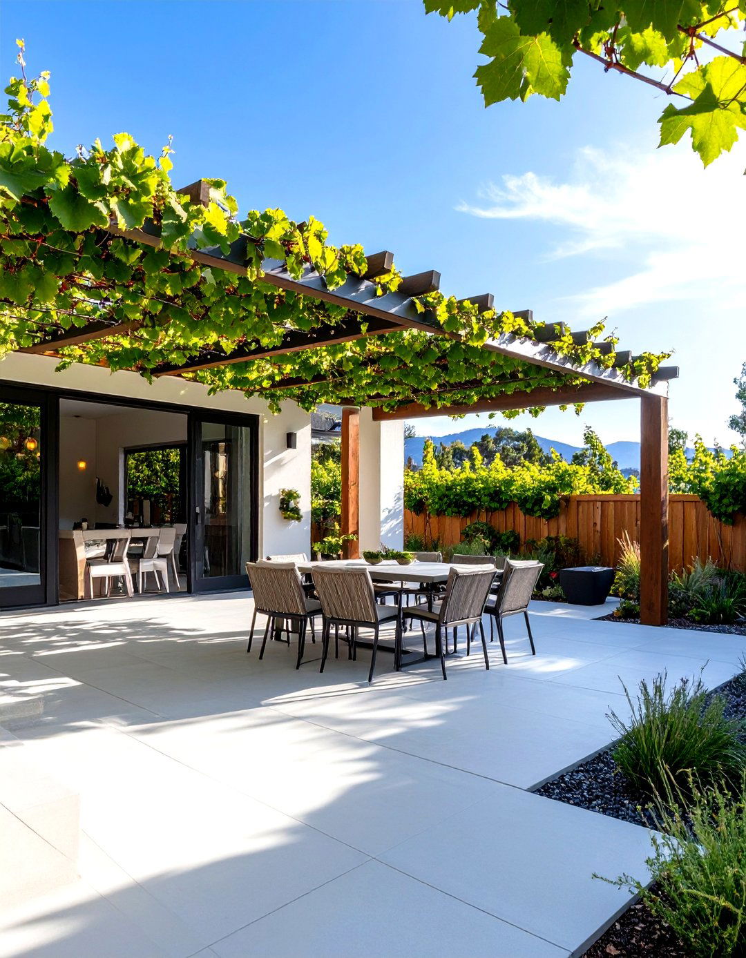 30 Creative Easy Backyard Grape Vine Trellis Designs