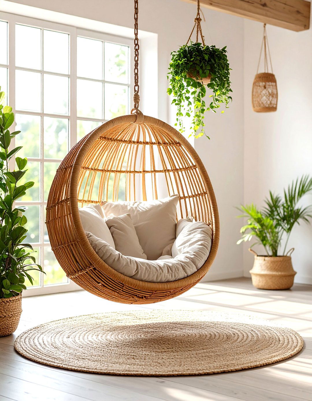 The Suspended Seating Area - 30 60s interior design ideas