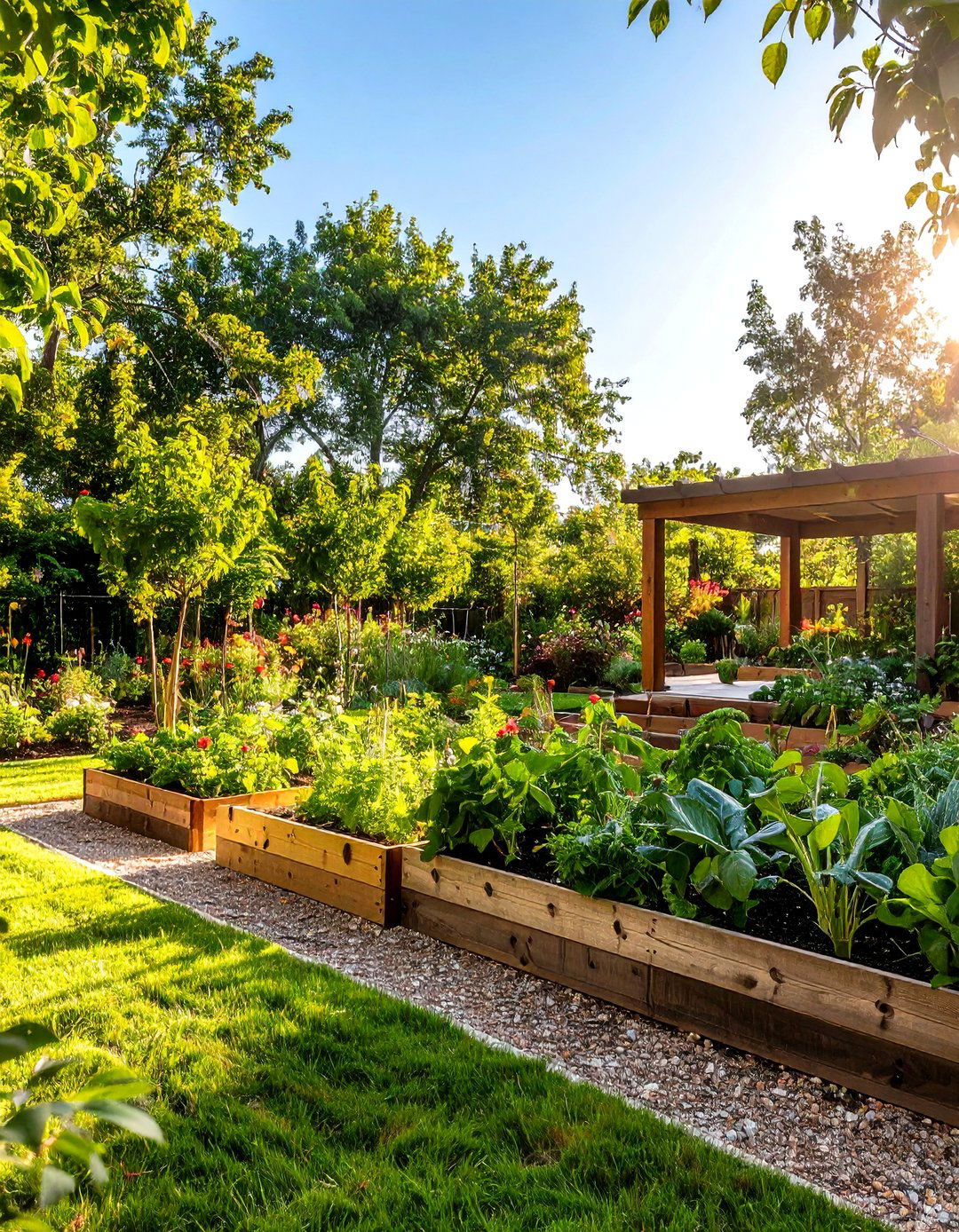 The Sustainable Edible Forest Garden - 30 large backyard landscaping ideas
