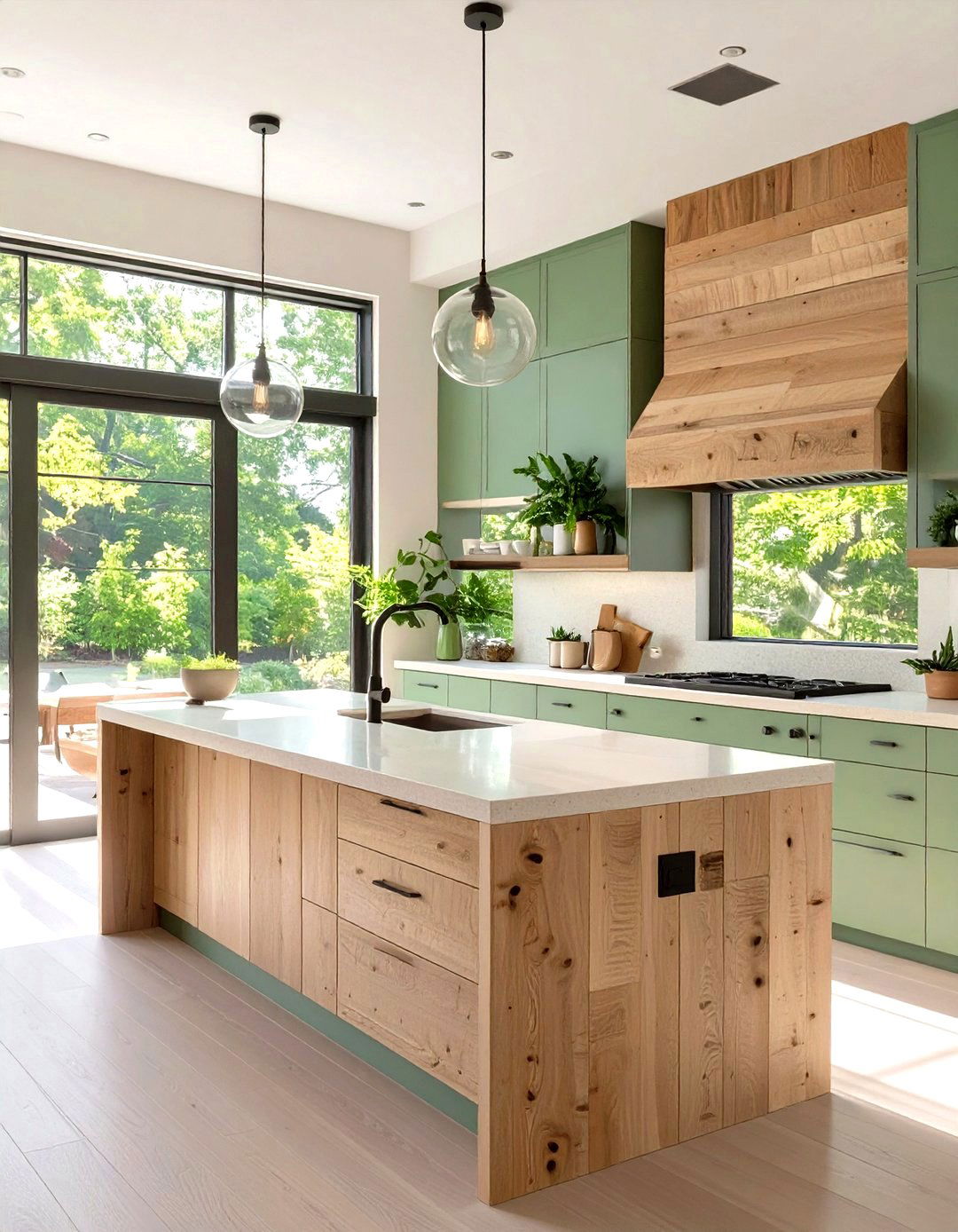 The Sustainable Green Kitchen - 30 design kitchen online ideas