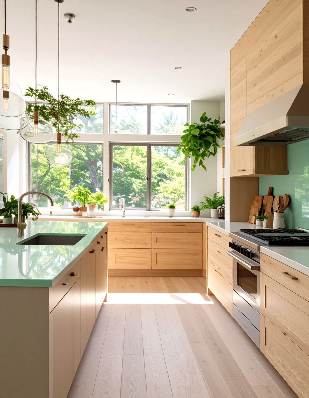 The Sustainable and Green Kitchen - 30 interior design photography ideas