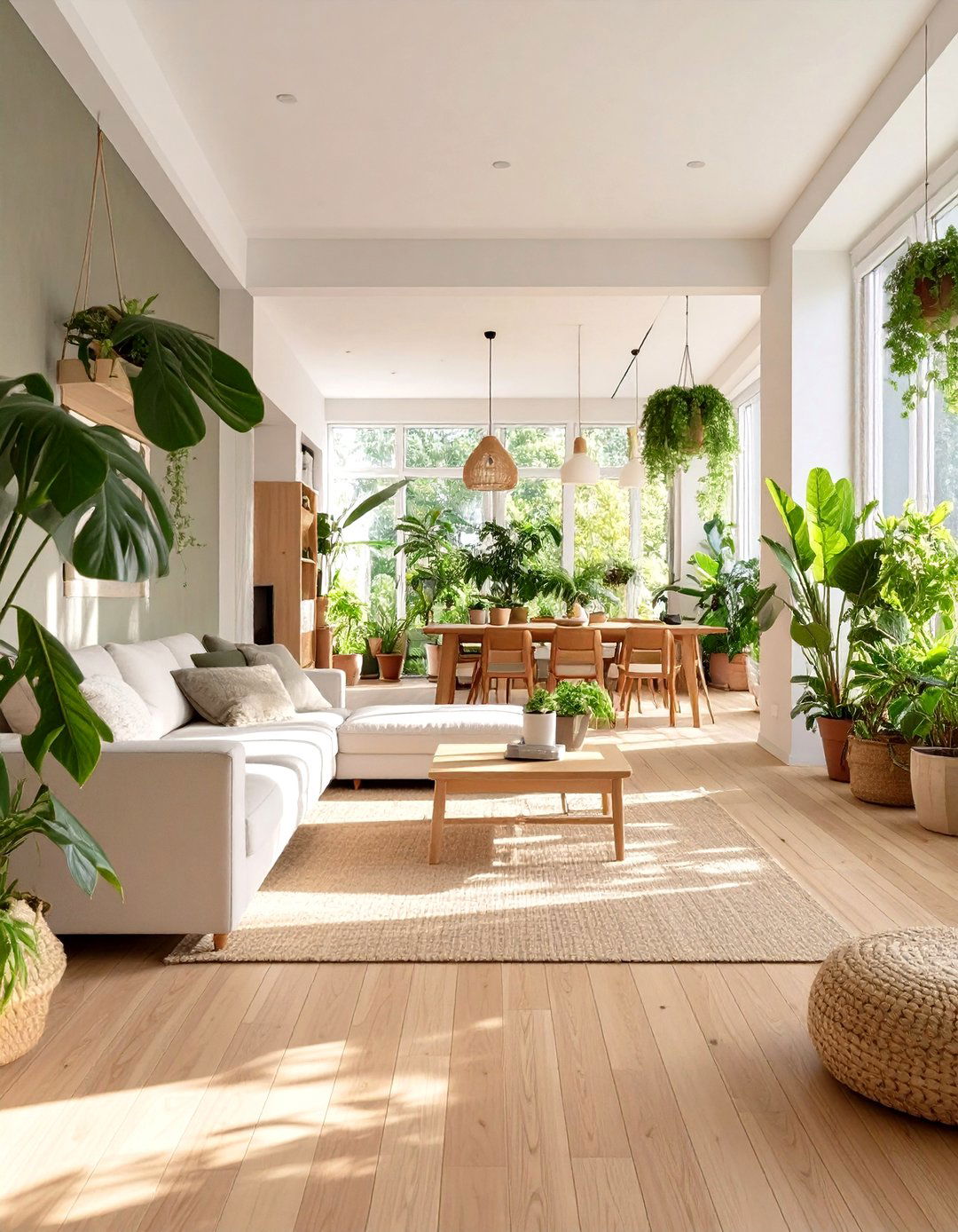 The Sustainable and Green Living Space - 30 interior design images ideas