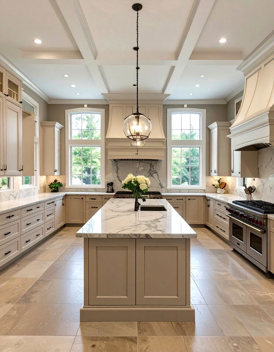 The Symmetrical Kitchen Layout - 30 contemporary luxury modern kitchen designs