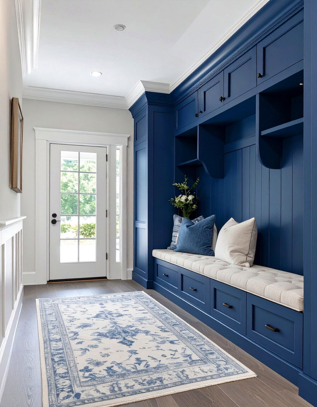 The Tailored Traditional Mudroom - 30 mudroom storage ideas