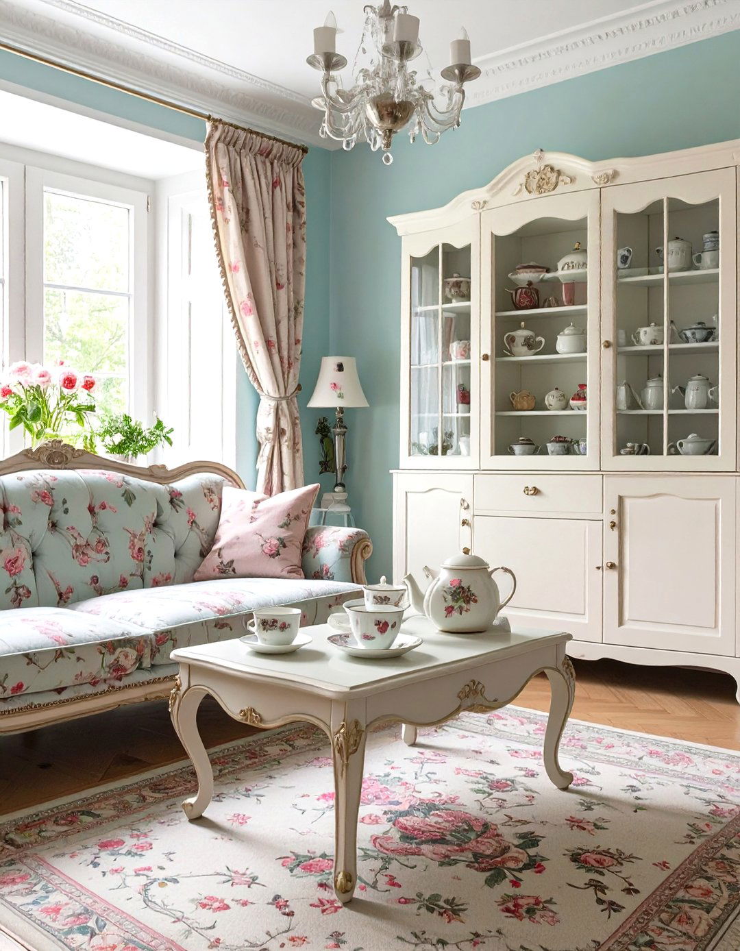 The Tea Lovers Parlor - 30 cottage core interior design ideas