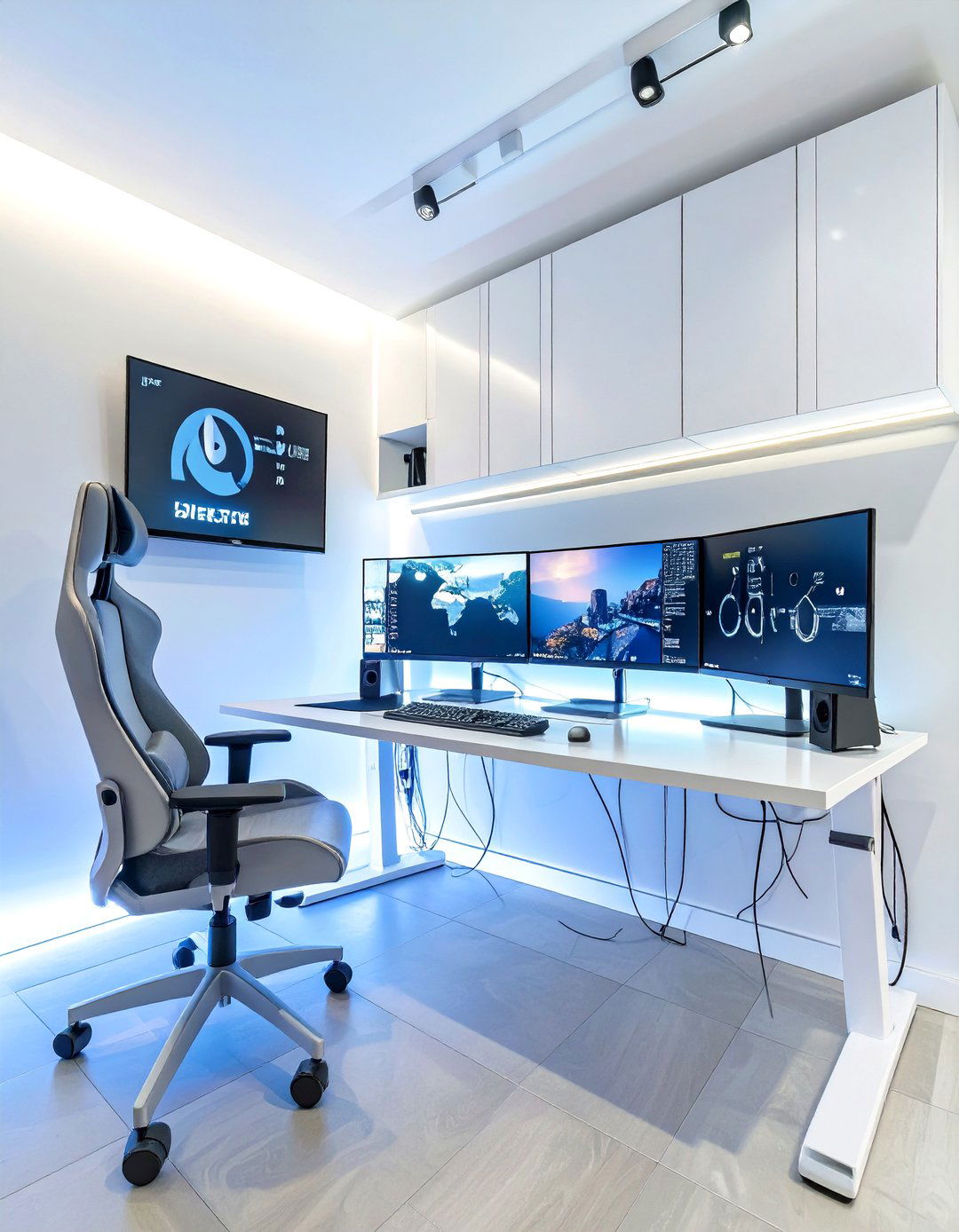 The Tech Centric Smart Home Office - 30 home office inspo ideas