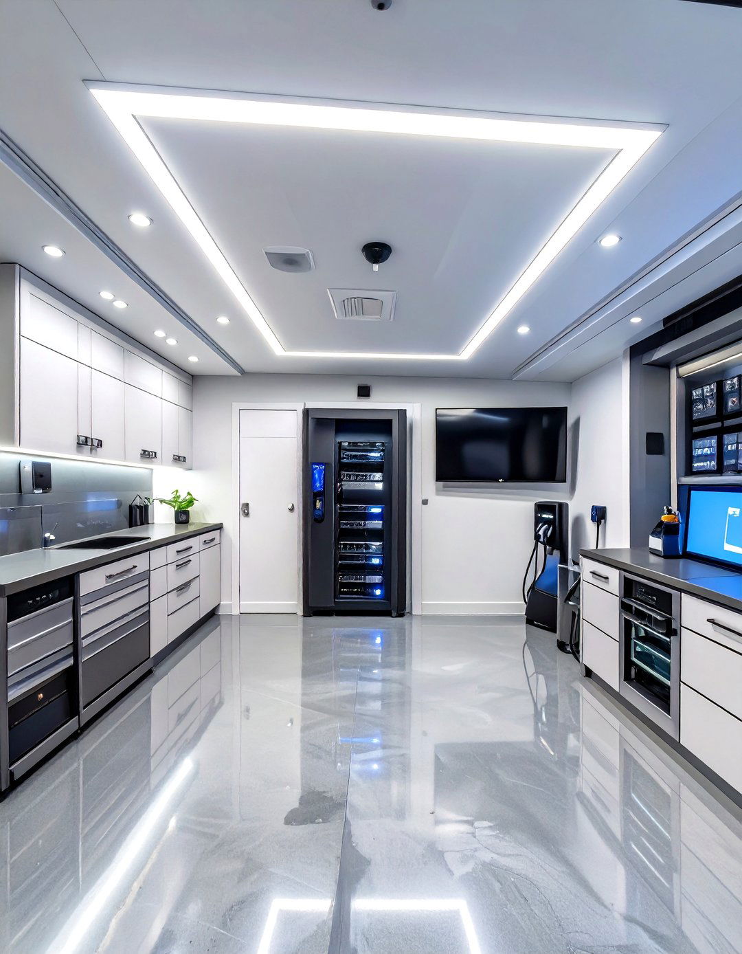 The Tech Hub Smart Garage - 30 garage addition ideas