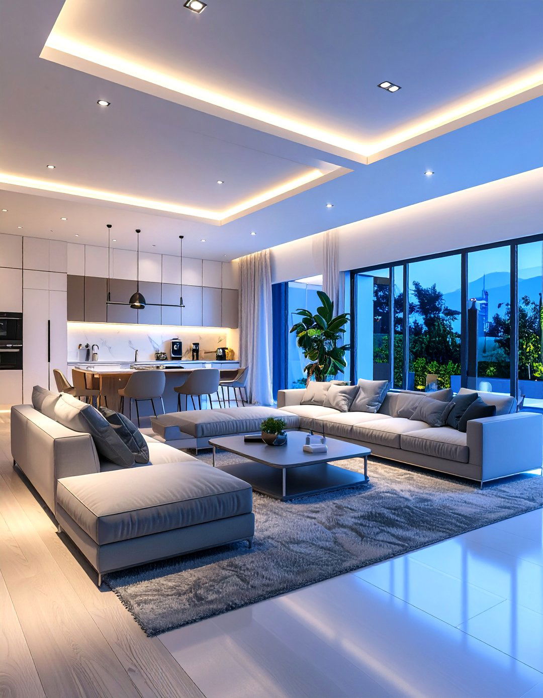 The Tech Integrated Family Room - 30 family room vs living room decorating ideas