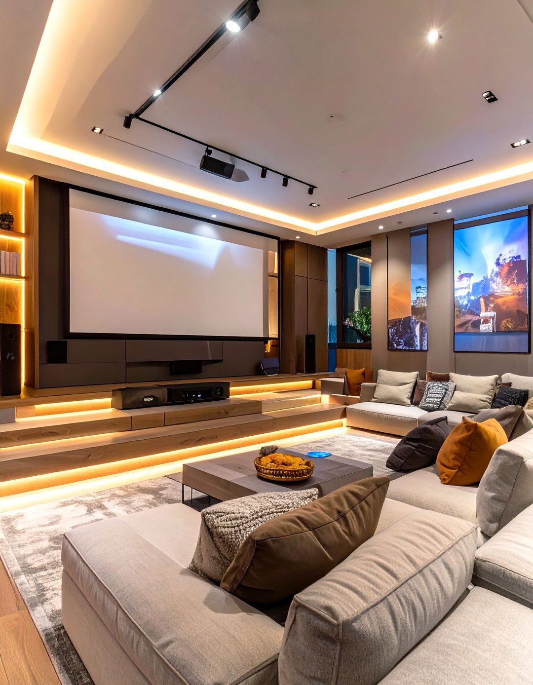 The Tech Integrated Media Room - 30 interior design photography ideas