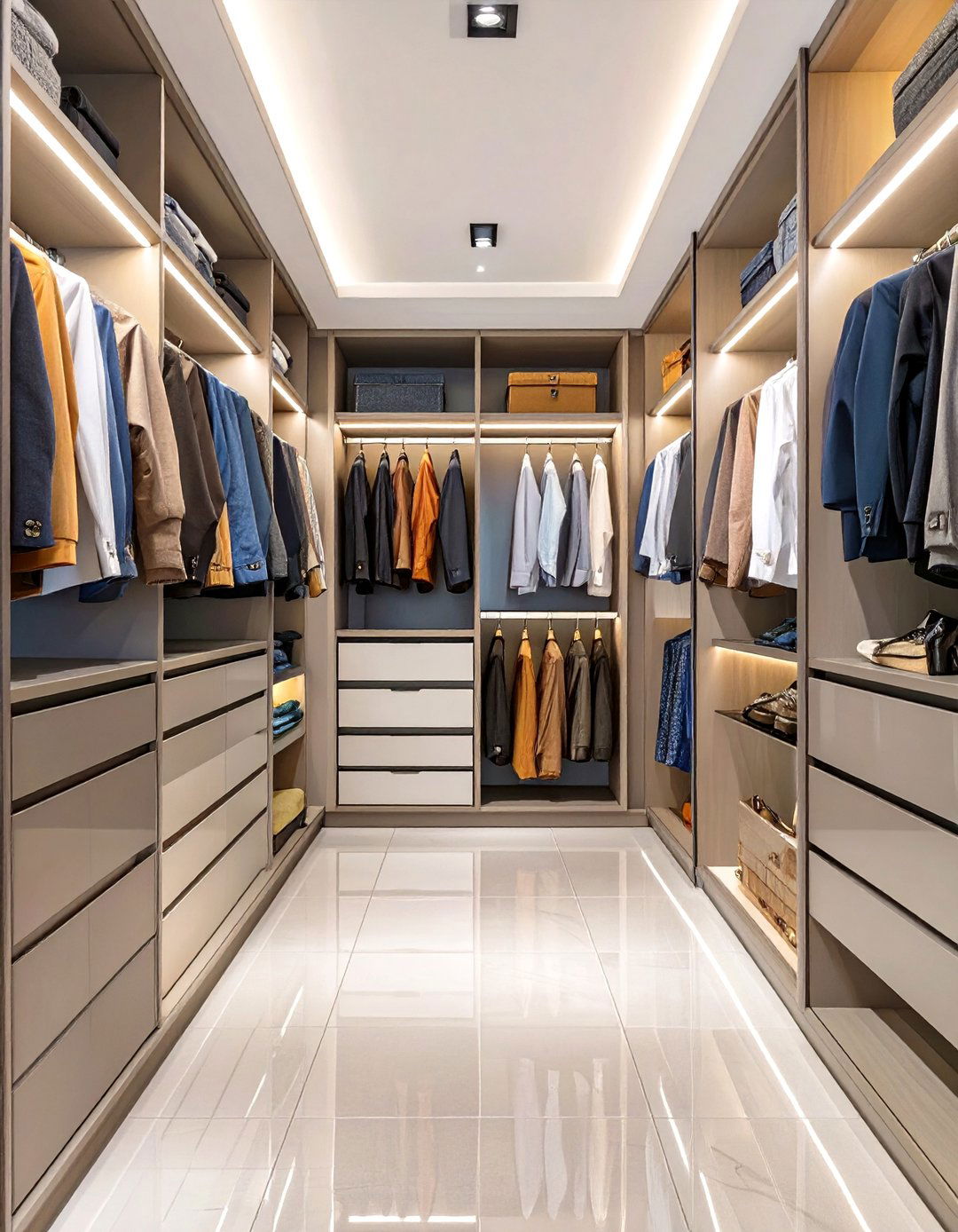 The Tech Integrated Smart Closet System - 30 closet system ideas