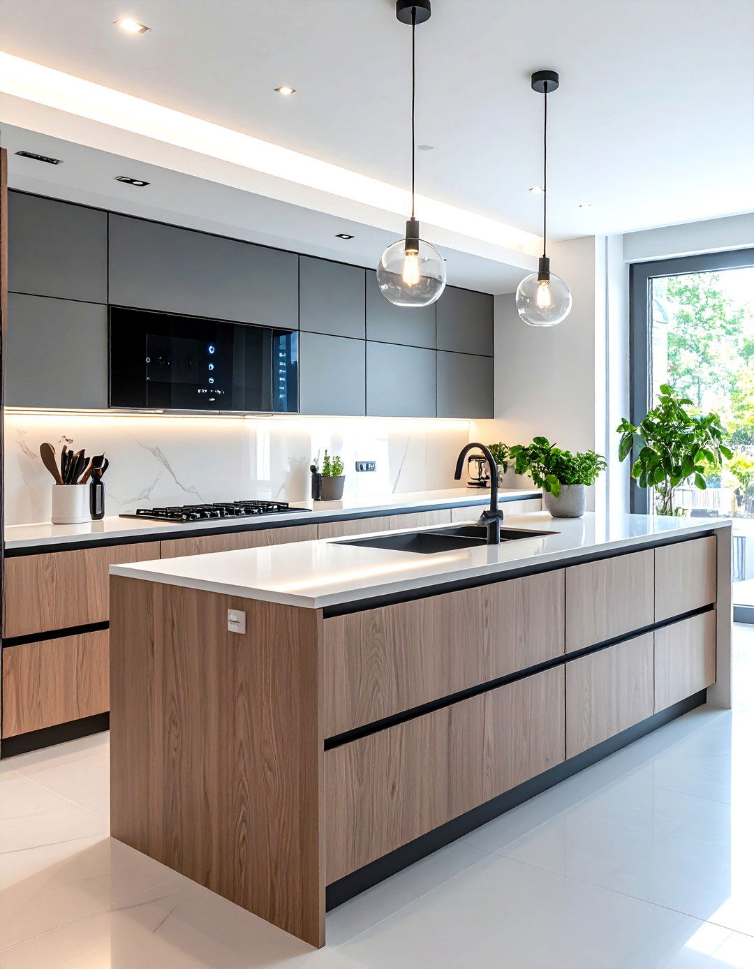 The Tech Integrated Smart Kitchen - 30 kitchen trends 2023 2025