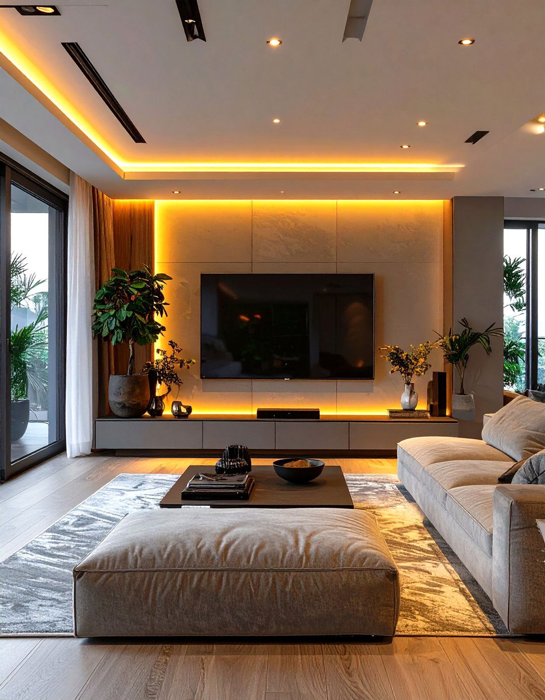 The Tech Integrated Smart Living Room - 30 how to design a living room ideas