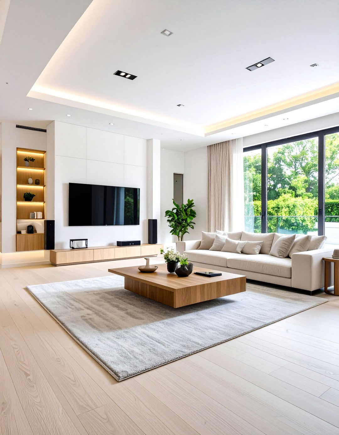 The Tech Integrated Smart Living Room - 30 2025 living room trends