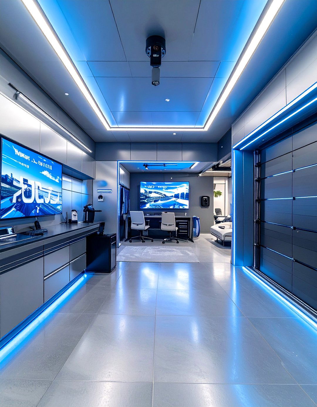 The Tech Lovers Smart Garage - 30 man cave ideas garage